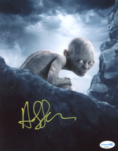 Andy Serkis Lord of the Rings Signed Autograph 8x10 Photo ACOA