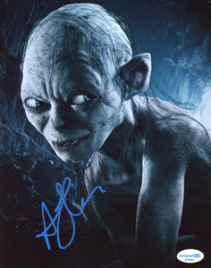 Andy Serkis Lord of the Rings Signed Autograph 8x10 Photo ACOA