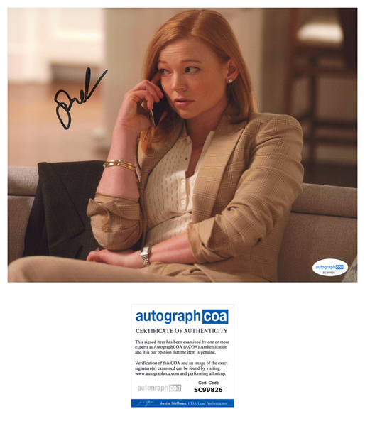 Sarah Snook Succession Signed Autograph 8x10 Photo ACOA