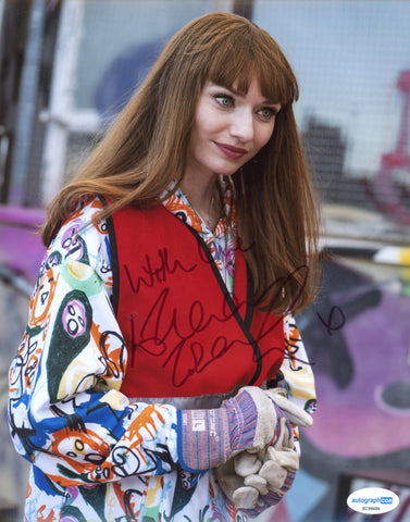 Eleanor Tomlinson Signed Autograph 8x10 Photo ACOA