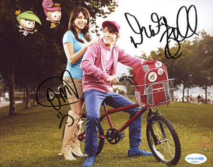 Drake Bell Daniela Monet Signed Autograph 8x10 Photo ACOA