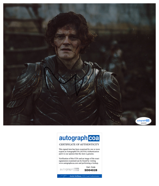 Robert Aramayo Rings of Power Signed Autograph 8x10 Photo ACOA