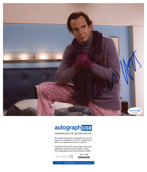 Will Arnett Blades of Glory Signed Autograph 8x10 Photo ACOA