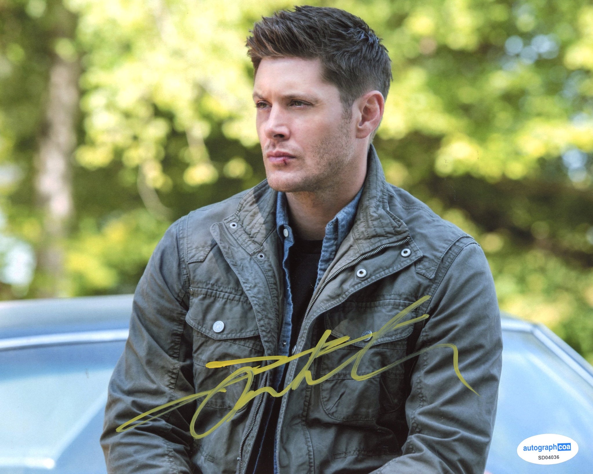 Jensen Ackles Supernatural Signed Autograph 8x10 Photo ACOA