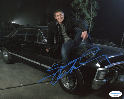 Jensen Ackles Supernatural Signed Autograph 8x10 Photo ACOA