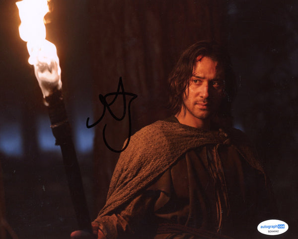 Maxim Baldry Rings of Power Signed Autograph 8x10 Photo ACOA