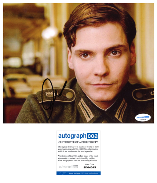 Daniel Bruhl Inglorios Basterds Signed Autograph 8x10 Photo ACOA