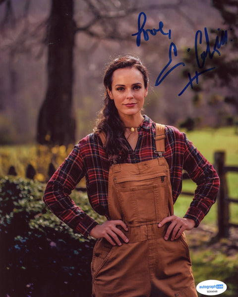 Erin Cahill Hallmark Signed Autograph 8x10 Photo ACOA