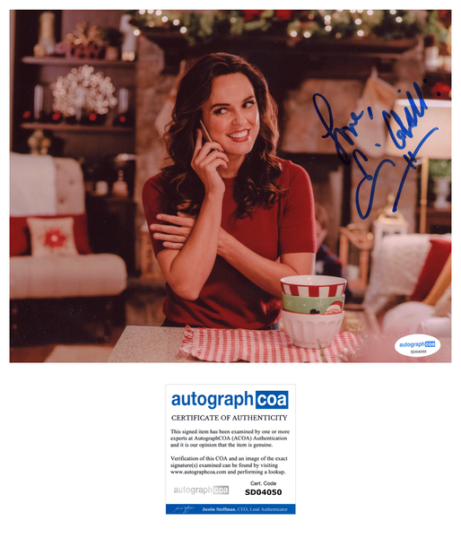 Erin Cahill Hallmark Signed Autograph 8x10 Photo ACOA