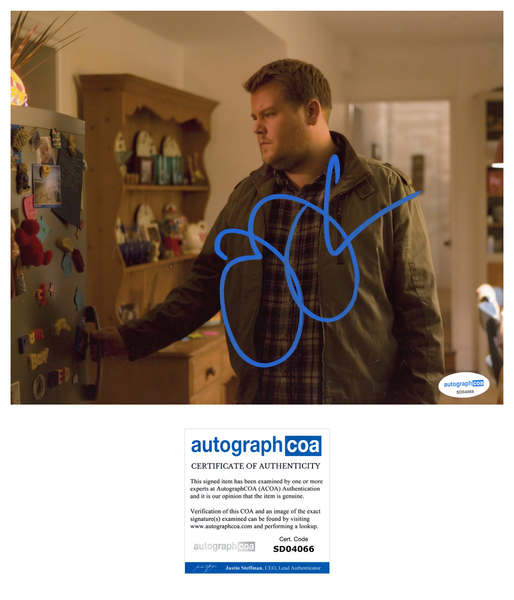 James Corden Doctor Who Signed Autograph 8x10 Photo ACOA