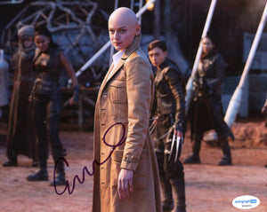 Emma Corrin Deadpool Signed Autograph 8x10 Photo ACOA