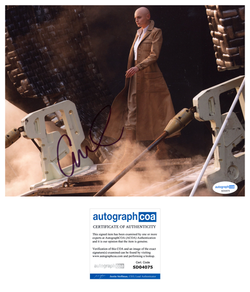 Emma Corrin Deadpool Signed Autograph 8x10 Photo ACOA