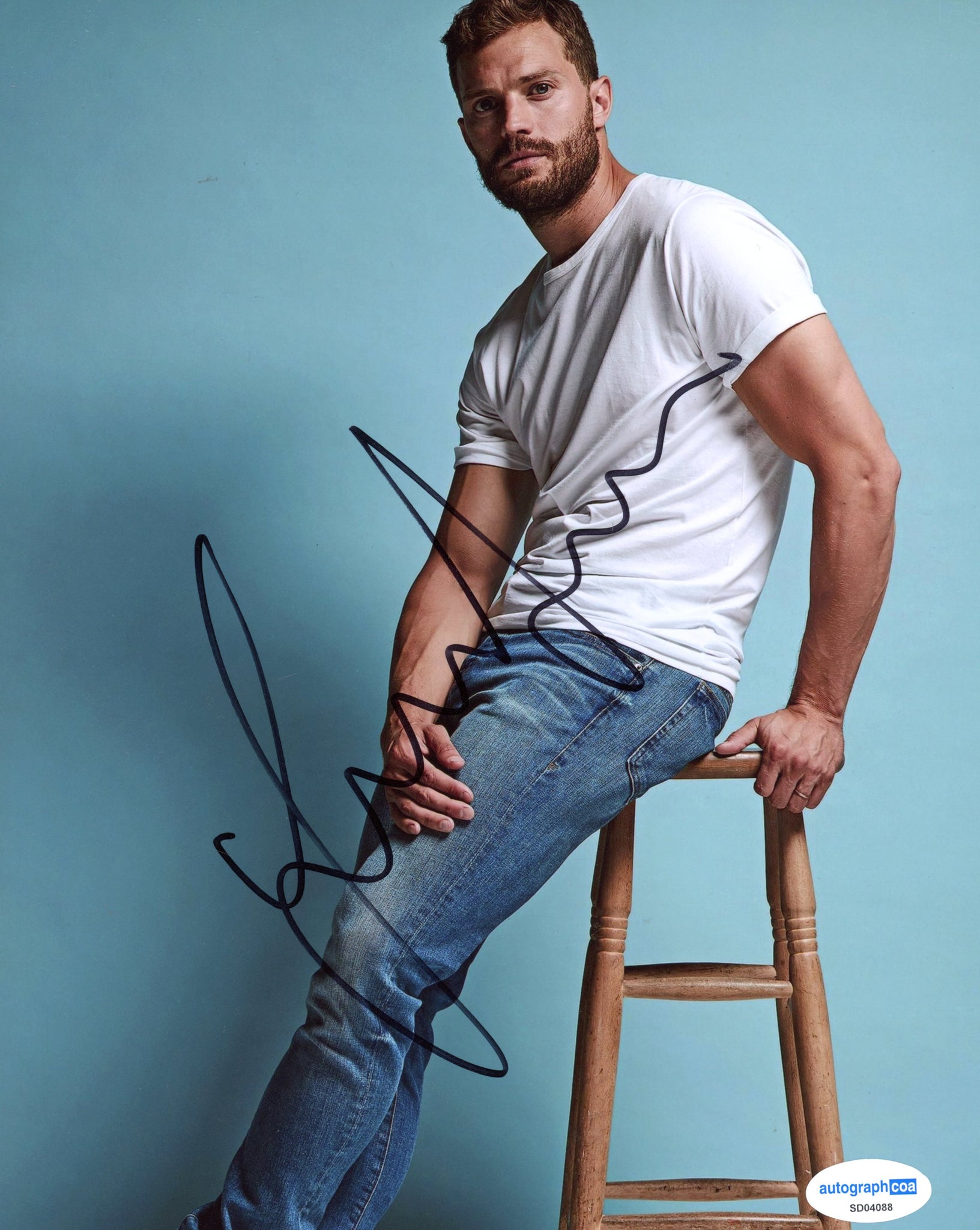 Jamie Dornan Fifty Shade Signed autograph 8x10 Photo ACOA