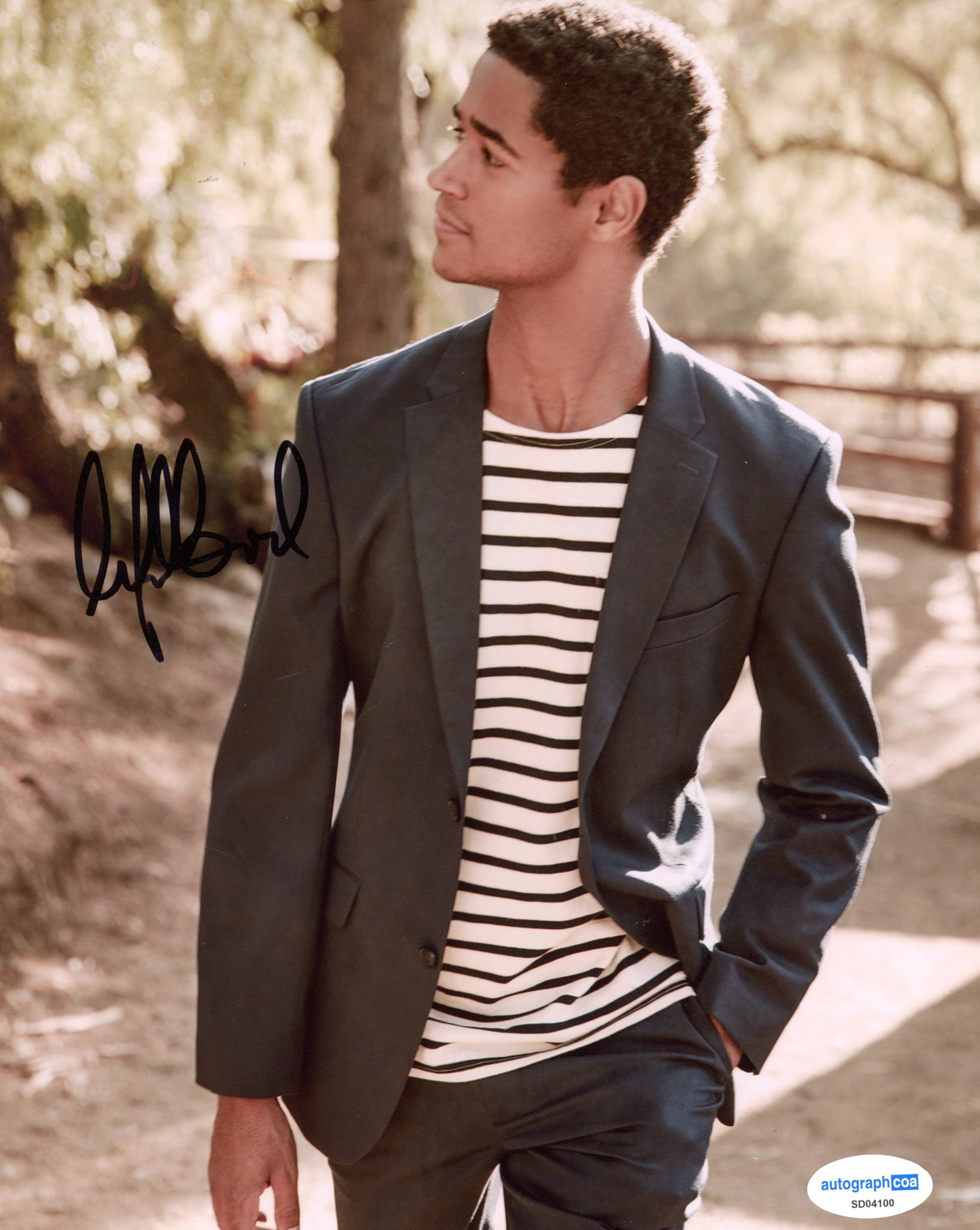 Alfred Enoch Signed Autograph 8x10 Photo ACOA