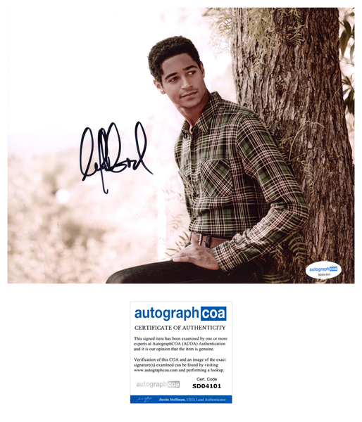 Alfred Enoch Signed Autograph 8x10 Photo ACOA