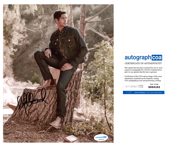 Alfred Enoch Signed Autograph 8x10 Photo ACOA