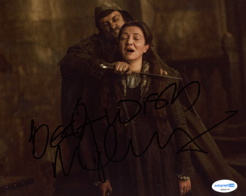 Michelle Fairley Game of Thrones Signed Autograph 8x10 Photo ACOA