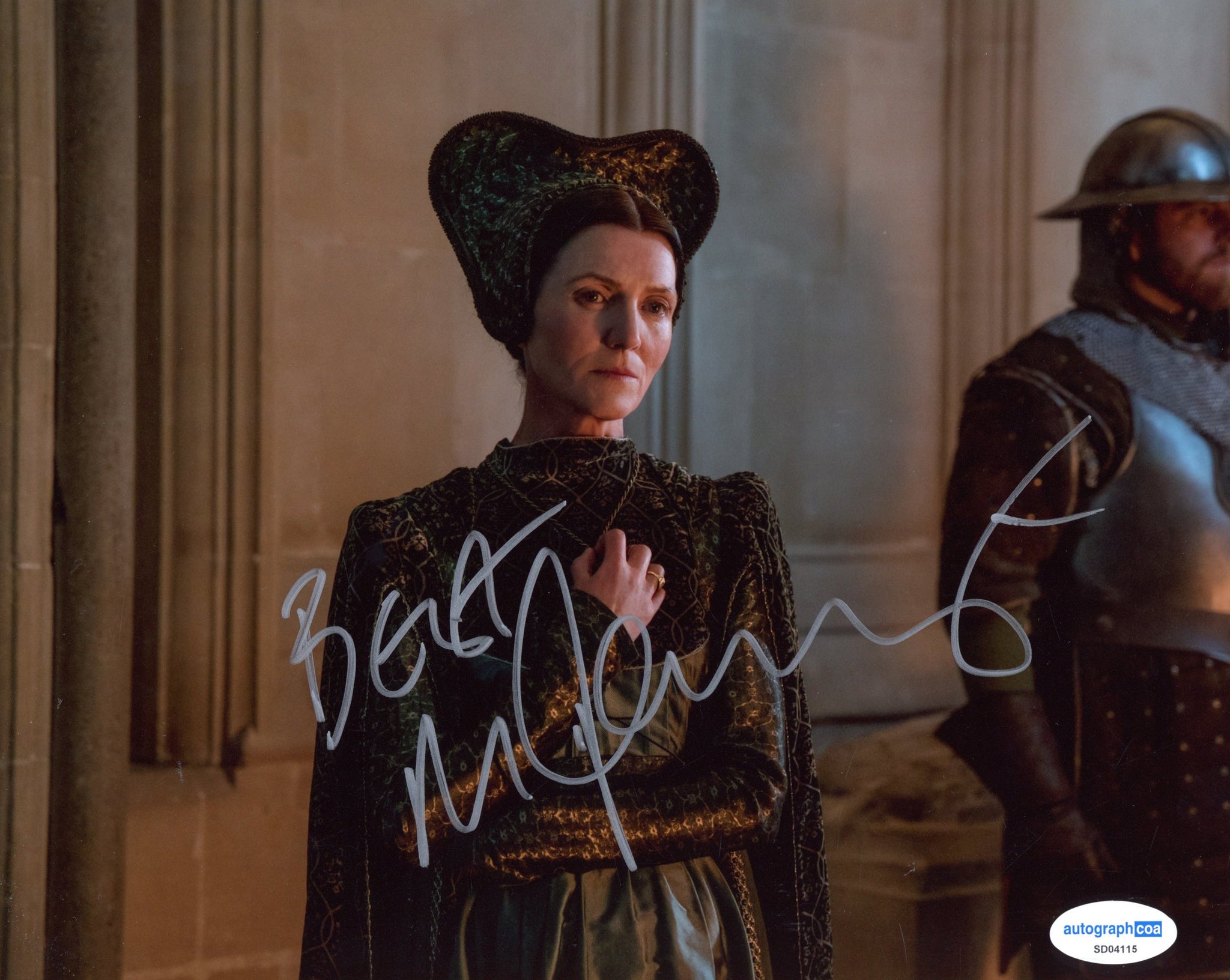 Michelle Fairley White Queen Signed Autograph 8x10 Photo ACOA