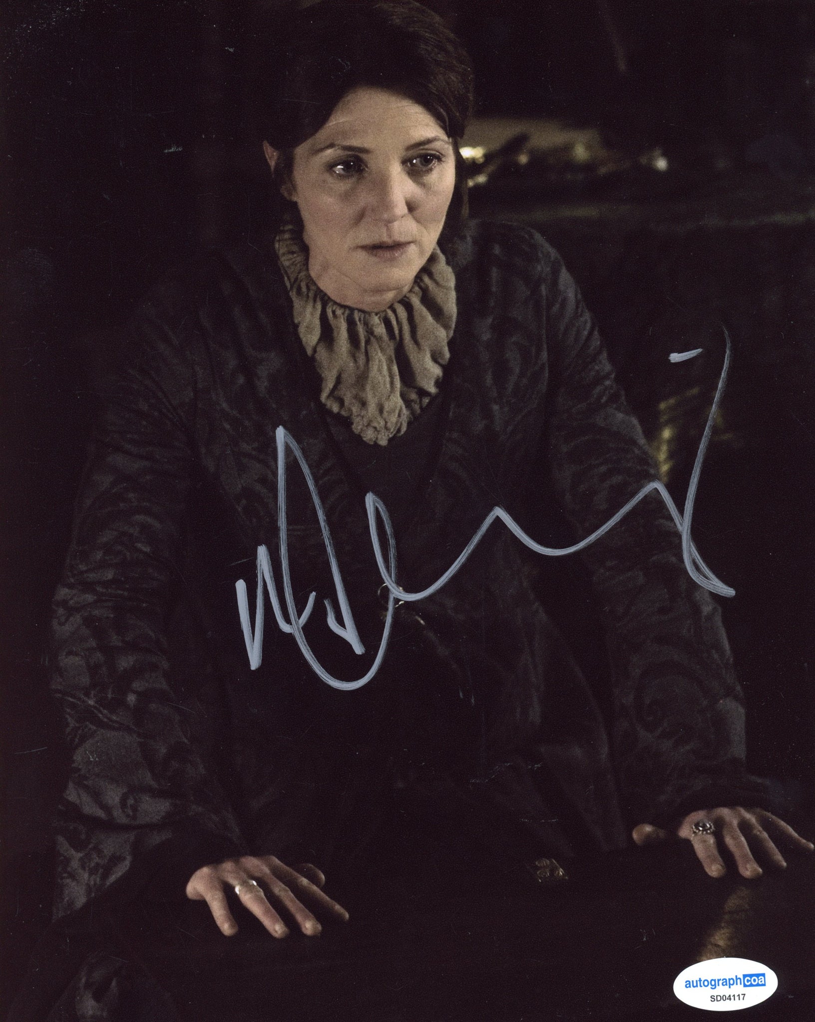 Michelle Fairley Game of Thrones Signed Autograph 8x10 Photo ACOA