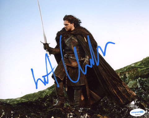 Kit Harington Game of Thrones Signed Autograph 8x10 Photo ACOA