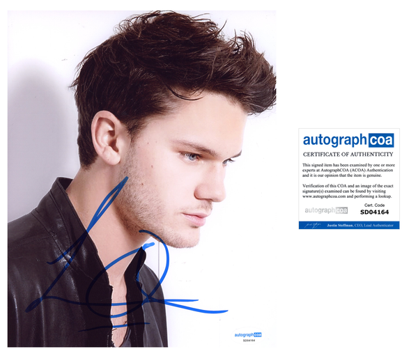 Jeremy Irvine Great Expectations Signed Autograph 8x10 Photo ACOA