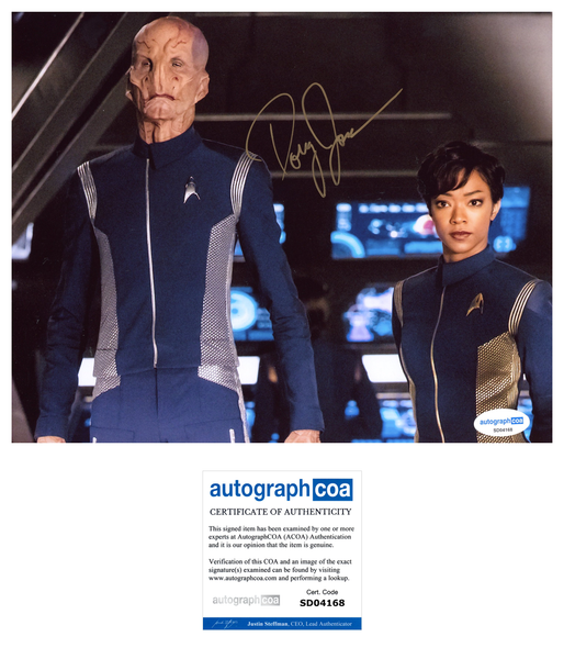 Doug Jones Star Trek  Signed Autograph 8x10 Photo ACOA