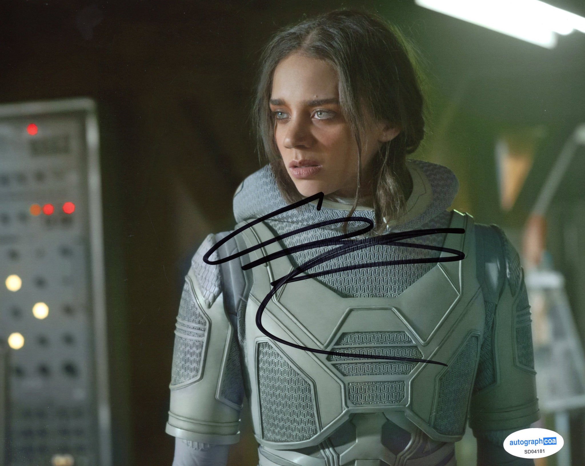 Hannah John Kamen Ant Man Signed Autograph 8x10 Photo ACOA