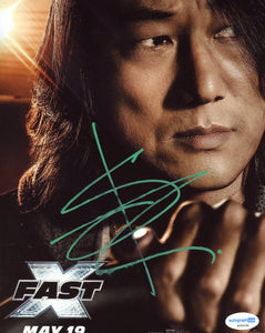 Sung Kang Fast and Furious Signed Autograph 8x10 Photo ACOA