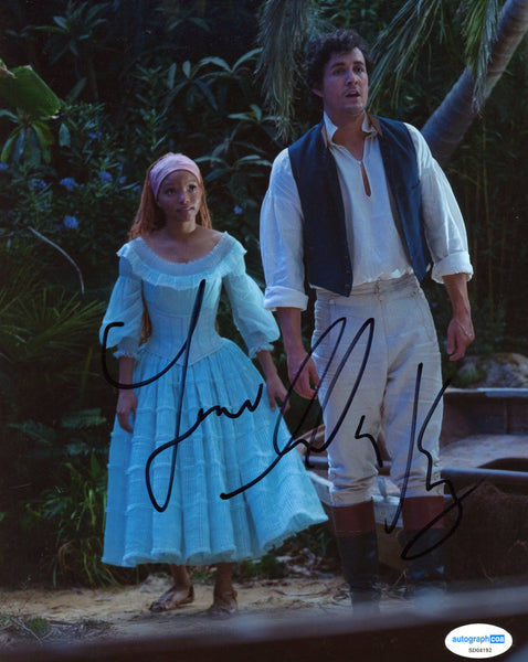 Jonah Hauer King Little Mermaid Signed Autograph 8x10 Photo ACOA