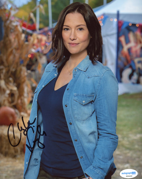 Chyler Leigh The Way Home Signed Autograph 8x10 photo ACOA