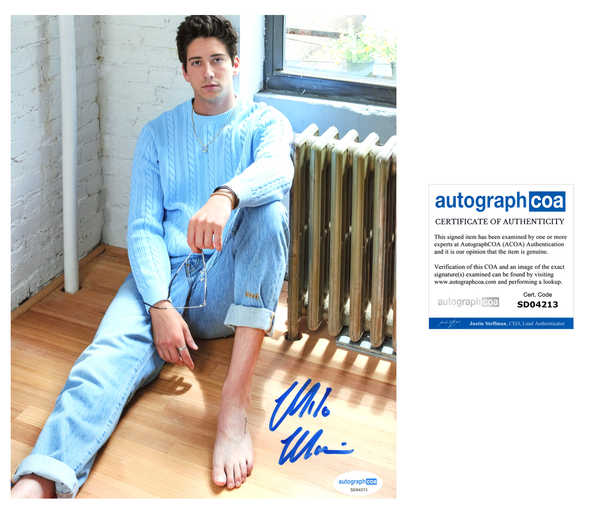 Milo Manheim Signed Autograph 8x10 Photo ACOA