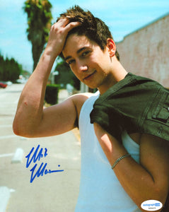 Milo Manheim Signed Autograph 8x10 Photo ACOA