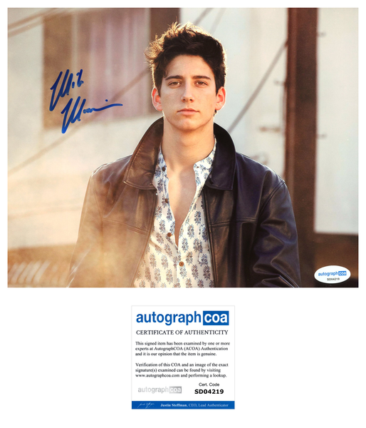 Milo Manheim School Spirits Signed Autograph 8x10 Photo ACOA