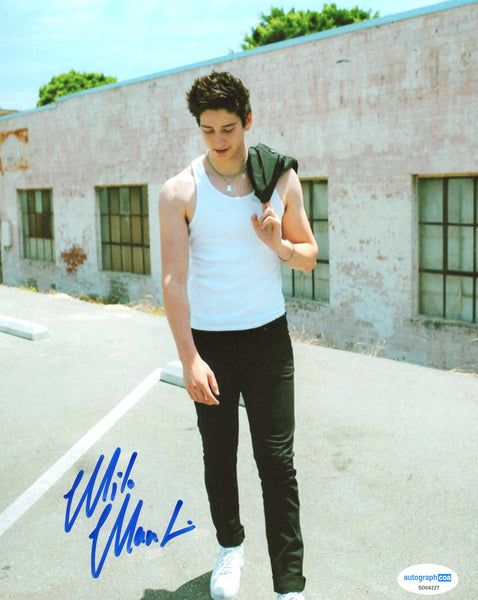 Milo Manheim Signed Autograph 8x10 Photo ACOA