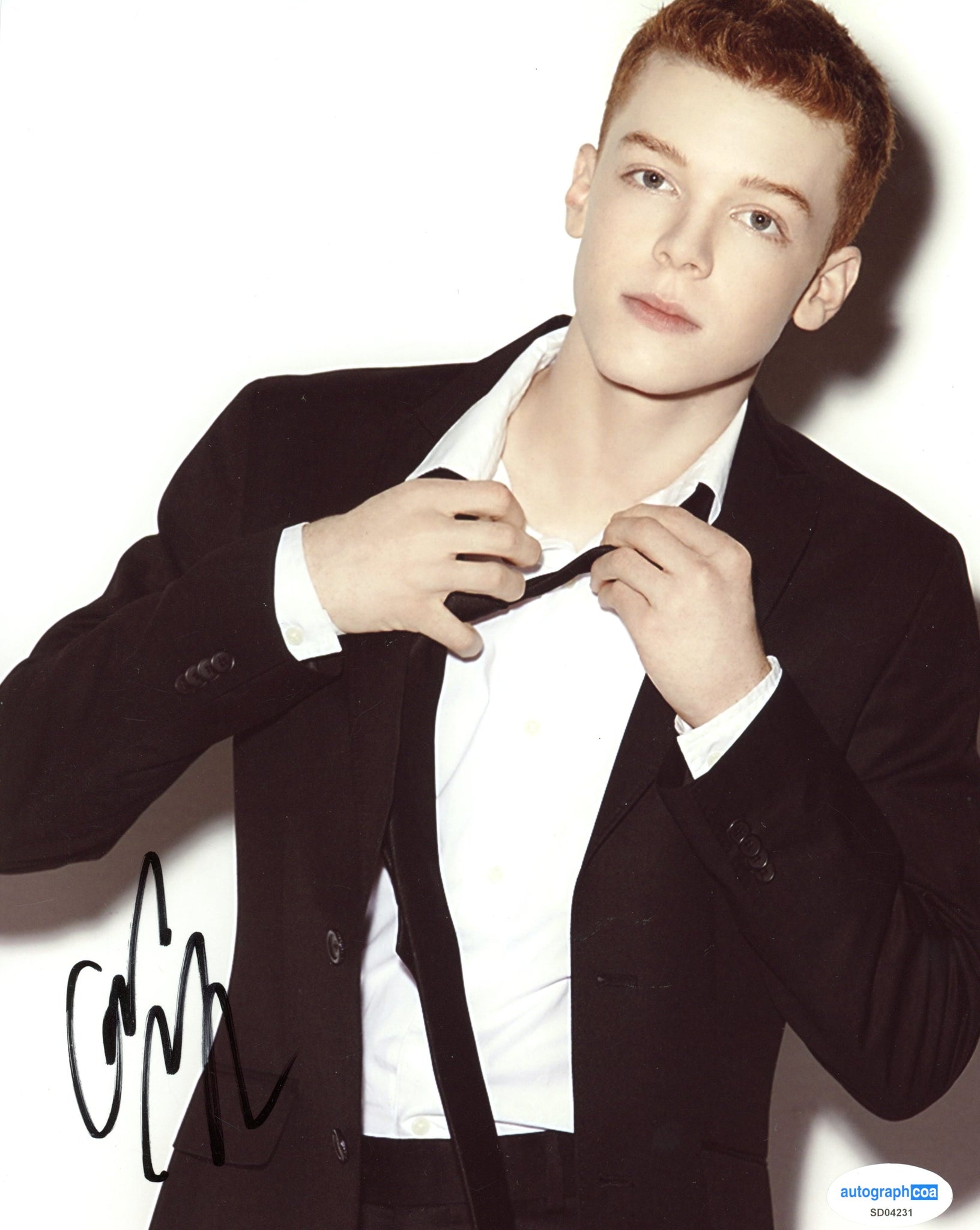 Cameron Monaghan Signed Autograph 8x10 Photo ACOA