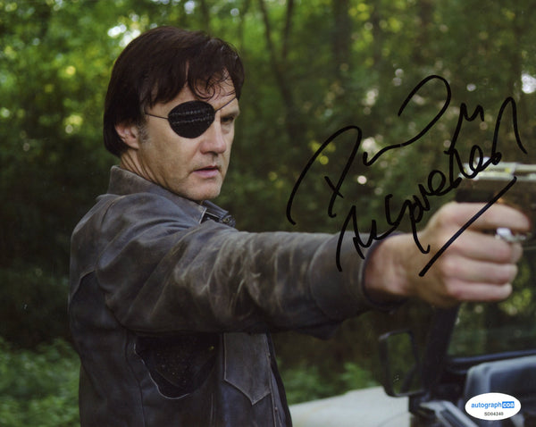 David Morrissey Walking Dead Signed Autograph 8x10 Photo ACOA