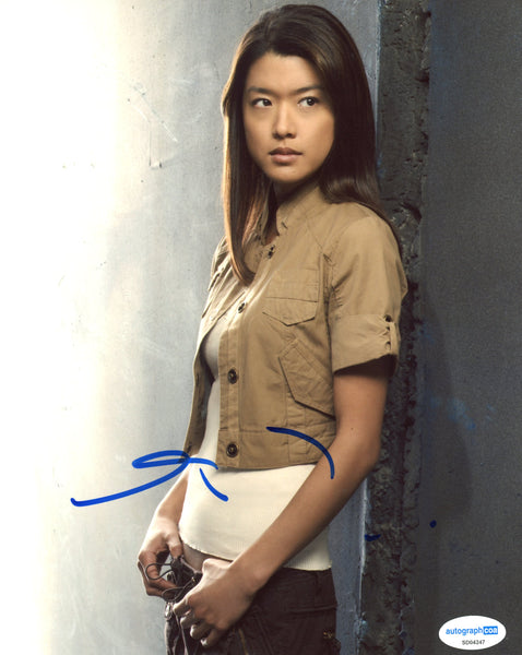 Grace Park Hawaii Five-O Signed Autograph 8x10 Photo ACOA