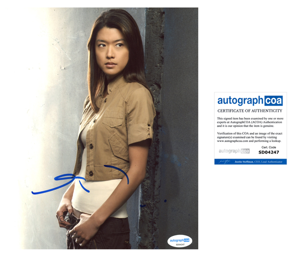 Grace Park Hawaii Five-O Signed Autograph 8x10 Photo ACOA