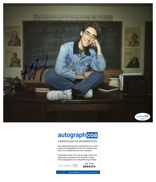 Nick Pugliese School Spirits Signed Autograph 8x10 Photo ACOA