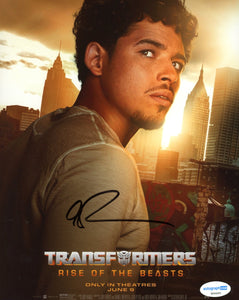 Anthony Ramos Transformers Signed Autograph 8x10 Photo ACOA