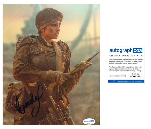 Varada Sethu Doctor Who Signed Autograph 8x10 Photo ACOA