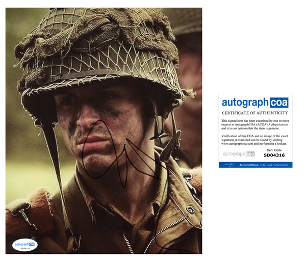 Andrew Scott Band of Brothers Signed Autograph 8x10 Photo ACOA