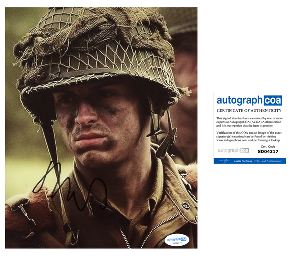 Andrew Scott Band of Brothers Signed Autograph 8x10 Photo ACOA