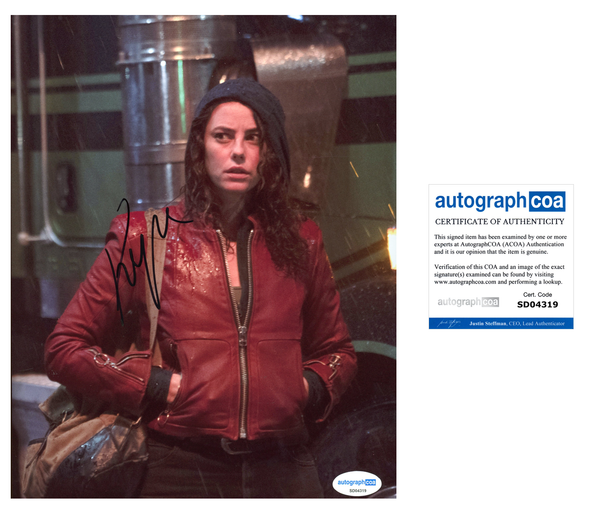 Kaya Scodelario Resident Evil Signed Autograph 8x10 Photo ACOA