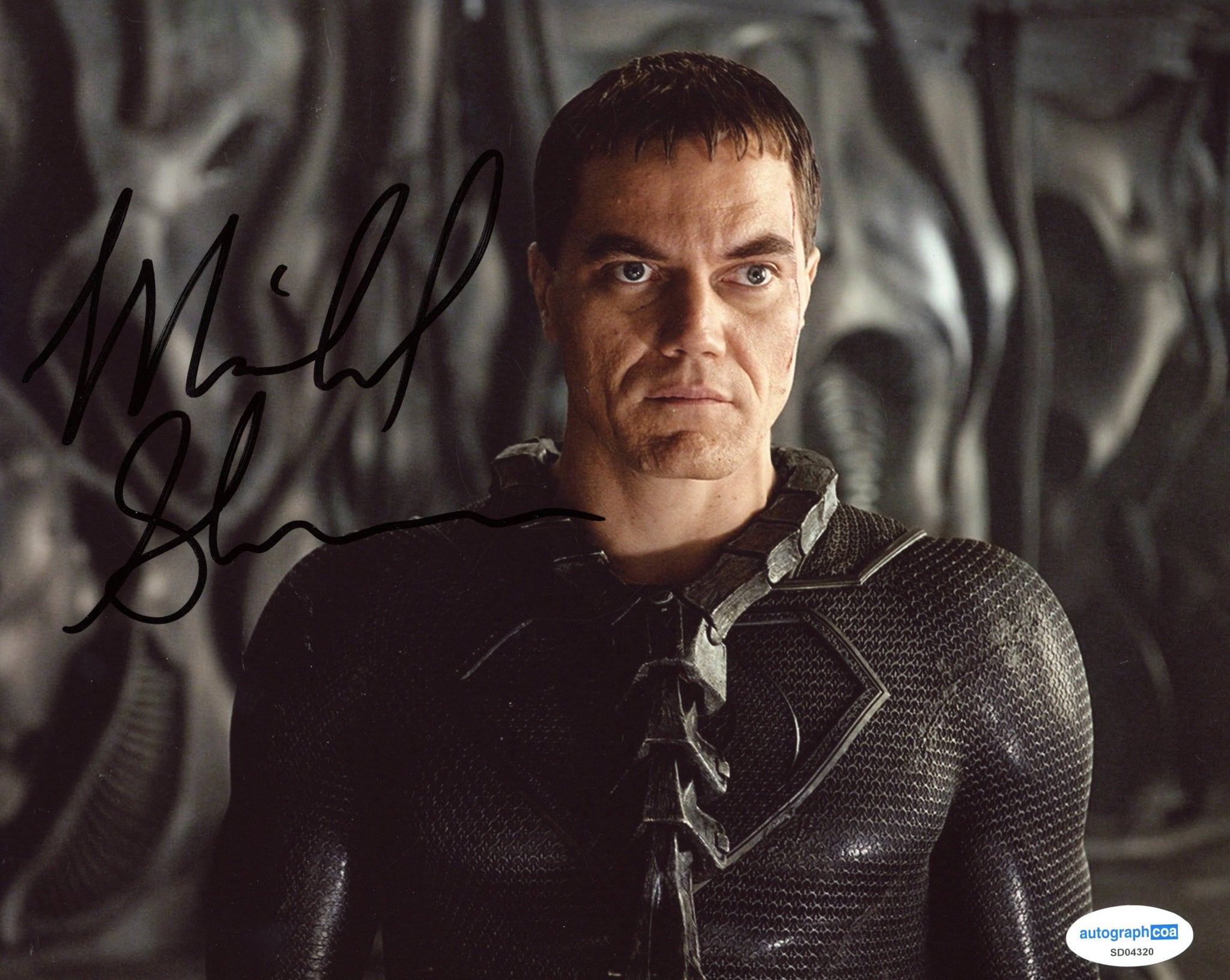 Michael Shannon Man of Steel Signed Autograph 8x10 Photo ACOA