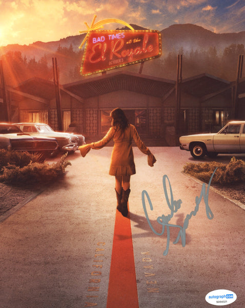 Cailee Spaeny Bad Times El Royale Signed Autograph 8x10 Photo ACOA