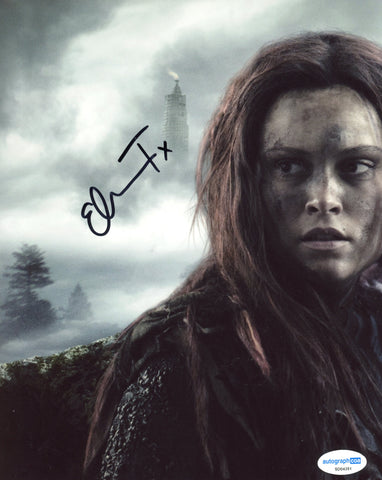 Eliza Taylor The 100 Signed Autograph 8x10 Photo ACOA