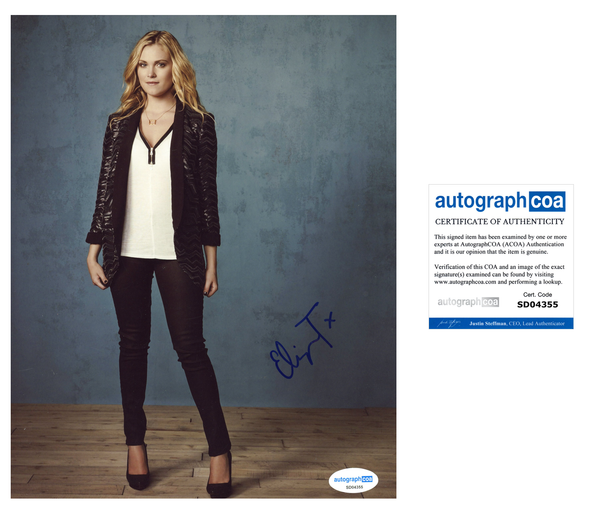 Eliza Taylor The 100 Signed Autograph 8x10 Photo ACOA