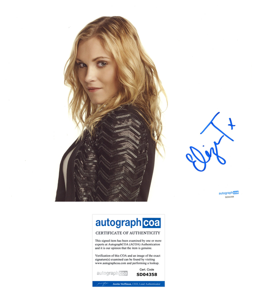 Eliza Taylor The 100 Signed Autograph 8x10 Photo ACOA