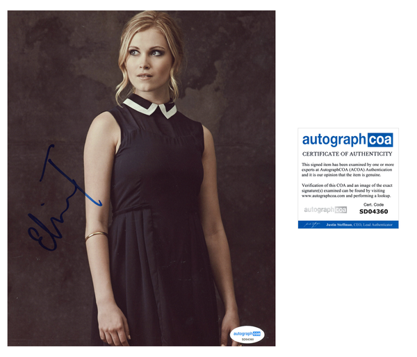 Eliza Taylor The 100 Signed Autograph 8x10 Photo ACOA